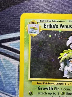 Pokemon TCG Erika's Venusaur Gym Challenge Holo Card 4/132 Unlimited Rare - Image 2