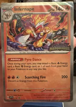 Infernape 116 Sv: Scarlet & Violet Promo Cards Holo - Image 1
