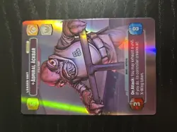 Star Wars Unlimited JTL-1012 Admiral Ackbar Showcase Card NM Near Mint - Image 2