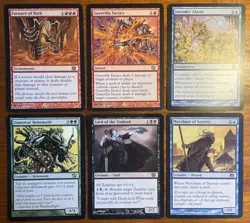 31 x Card Bundle Oversized 8th Edition MTG 4x6 Promo Box Topper Merchant Scroll - Image 4