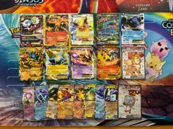 Pokemon Card Lot Full Art Alt Art Fire Charizard Venusaur Flareon 19 Cards - Image 1
