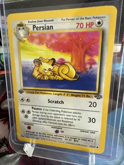 Pokemon TCG Persian Jungle 1st Edition Uncommon Card 42/64 Never Played, NM - Image 1