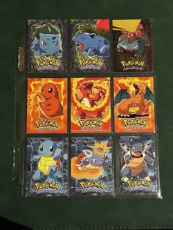 Topps Pokemon Card Collection - Charizard, Blastoise, Venusaur, Holo! 80+ Cards - Image 1