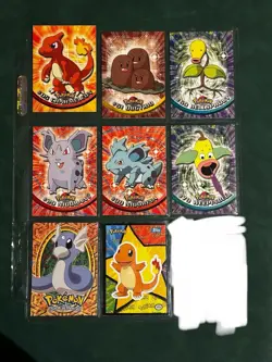 Topps Pokemon Card Collection - Charizard, Blastoise, Venusaur, Holo! 80+ Cards - Image 3