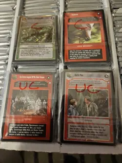 Star Wars CCG Decipher Endor BB Common Uncommon Card Set C/UC 100/100 - Image 1