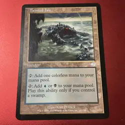 MTG - Tainted Isle - Fallout Magic The Gathering LP - Image 1
