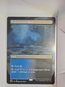 MTG - Brothers' War - Underground River - 300R - Image 1