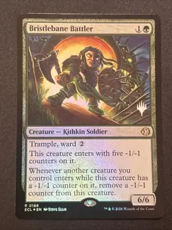 1 x Bristlebane Battler - Lorwyn Eclipsed - NM-Mint - MTG Foil Promo - Image 1
