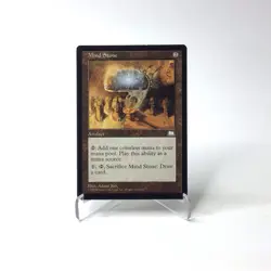 MTG Mind Stone Weatherlight Magic The Gathering Vintage 1997 - Image 1