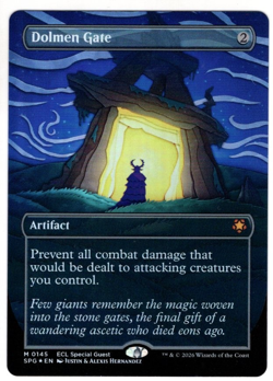 MTG Dolmen Gate Borderless FOIL (Special Guests) English NM - Image 1