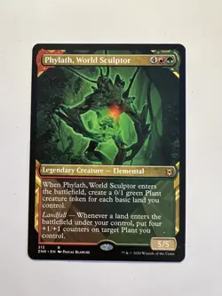Phylath, World Sculptor - SHOWCASE - MTG Zendikar Rising - NM - Image 1