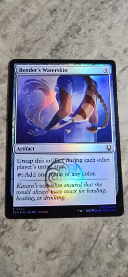 Bender's Waterskin Avatar: The Last Airbender Foil Artifact Common MTG NM - Image 1