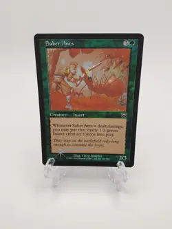 Saber Ants - Mercadian Masques - Foil Com - MTG - Magic The Gathering - VLP - Image 1