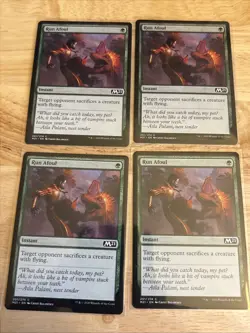 4x Run Afoul MTG Core Set 2021 (M21) NM Magic Regular - Image 2