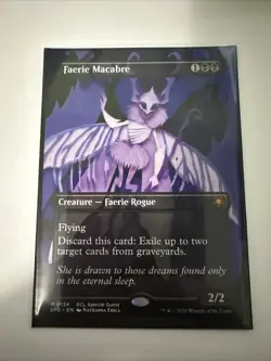 MTG Faerie Macabre - Borderless, NM-Mint, English Special Guests - Image 1