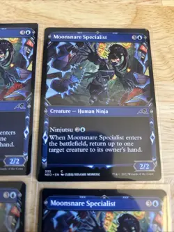 4x Moonsnare Specialist (Showcase) Kamigawa: Neon Dynasty Regular Nm - Image 5