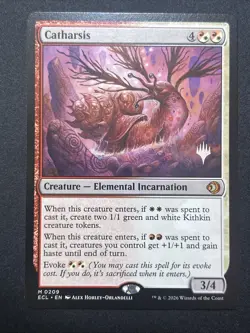 Catharsis - Lorwyn Eclipsed - MtG- NM Promo - Image 1