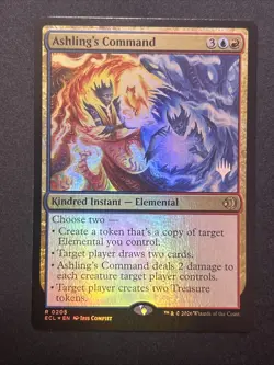 1 x Ashling's Command - Foil - Lorwyn Eclipsed - NM-Mint - MTG Promo - Image 1
