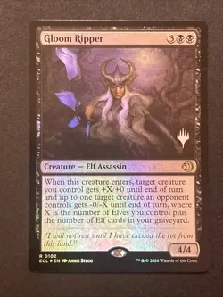 1 x Gloom Ripper - Lorwyn Eclipsed - MTG Foil Promo - Image 1