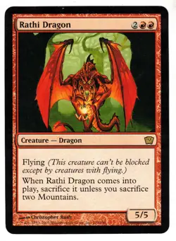 MTG 9TH EDITION OVERSIZE BOX TOPPERS (2005)-SET OF 9- MAGIC THE GATHERING VF+/NM - Image 2