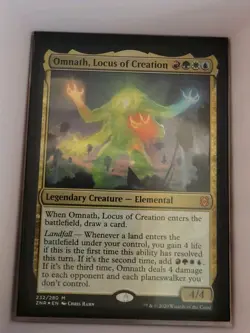 MTG Omnath, Locus of Creation #232 (NM) Zendikar Rising PPZNR - Image 1