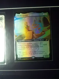 Monk Gyatso TLE #173 Extended Art Rare Foil NM+ - Image 1