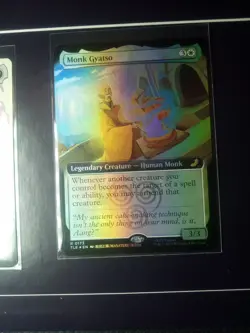 Monk Gyatso TLE #173 Extended Art Rare Foil NM+ - Image 2