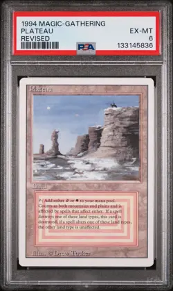 1994 MTG REVISED PLATEAU PSA 6 - Image 1