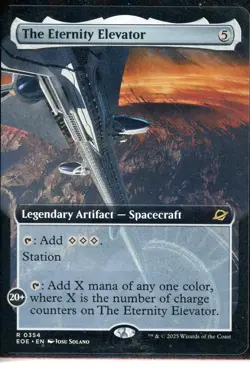 2025 Magic the Gathering The Eternity Elevator Legendary Artifact Extended Art - Image 1