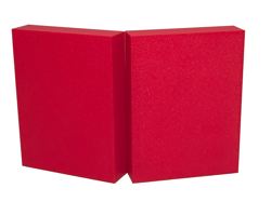 TCG Deck Box 60 Card Capacity - Solid Red - Image 3