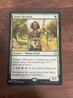 MTG Magic the Gathering Noble Hierarch (MM2-151/2869) The List LP - Image 1