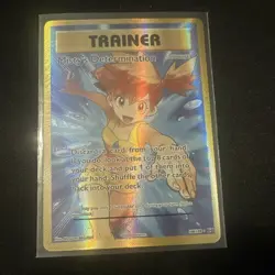 Pokemon TCG 2016 XY Evolutions Misty's Determination Full Art 108/108 | NM - Image 1