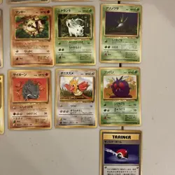 Unplayed Japanese COMPLETE Pokemon JUNGLE Set 16-Card COMMON Non-Holo 64 - Image 5