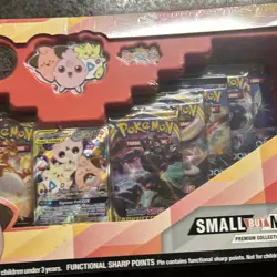 Pokemon TCG 151 143a/236 TEAM UP GRAIL SMALL BUT MIGHTY GX PREMIUM COLLECTION - Image 5