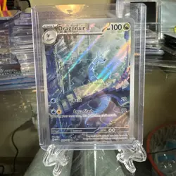 Pokemon TCG 151 Dragonair Art Rare Card AR 181/165 NM Condition - Image 1