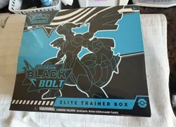 Pokemon TCG: Black Bolt ETB Elite Trainer Box Plus Promo Card Exclusive (Sealed) - Image 1