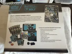 Pokemon TCG: Black Bolt ETB Elite Trainer Box Plus Promo Card Exclusive (Sealed) - Image 4