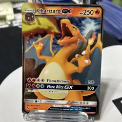 Pokemon TCG Hidden Fates Charizard GX 9/68 - Image 1