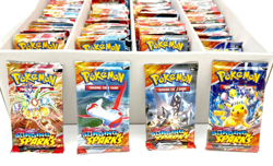 Lot of (244) Pokemon TCG Scarlet & Violet Surging Sparks Booster Packs Sealed - Image 2