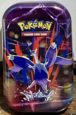 POKEMON TCG MEGA HEROES MINI TIN MEGA LATIAS ARTWORK 2 PACKS NEW FACTORY SEALED - Image 2