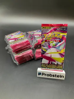 Lot of (80) Pokemon Korean M1S Mega Symphonia Booster Packs SEALED - Image 1