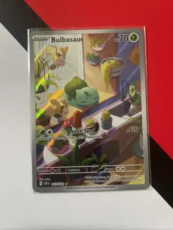 Pokemon TCG Bulbasaur Stellar Crown Illustration Rare - English/ NM - Image 1