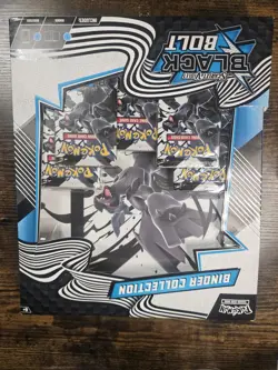 Pokemon TCG Scarlet Violet Pair White Flare And Black Bolt Binder Boxes Sealed - Image 5