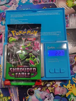 Very Heavy!! 22.7g Pokemon TCG SHROUDED FABLE 🔥 Booster Pack New Sealed - Image 1