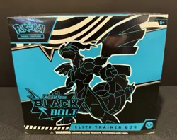 Pokemon TCG: Scarlet & Violet Black Bolt Elite Trainer Box ETB - Factory Sealed - Image 1