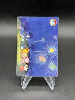 Pikachu 151 Holo Pokemon Vintage Pocket Monster Vending Prism Sticker 440 - Image 2