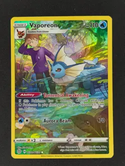 Vaporeon TG02 Pokemon Billiant Stars 2022 NM 🔥 - Image 1