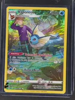 Vaporeon TG02 Pokemon Billiant Stars 2022 NM 🔥 - Image 3
