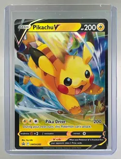 Pikachu V 2019 Pokemon Sword & Shield Crown Zenith Promo #SWSH285 - Image 1