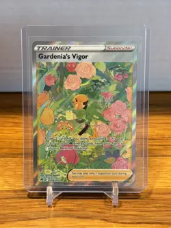 Gardenia's Vigor - GG61/GG70 Full Art - Crown Zenith - Pokemon - Image 1